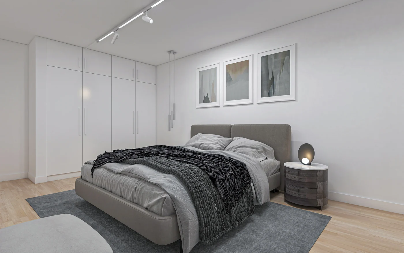 Guest bedroom · Design visualization