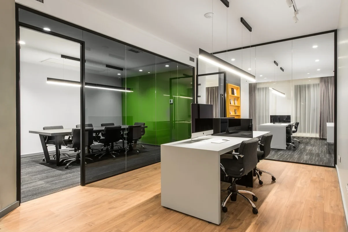 Completed second office · Completed interior · Collaborative professional project