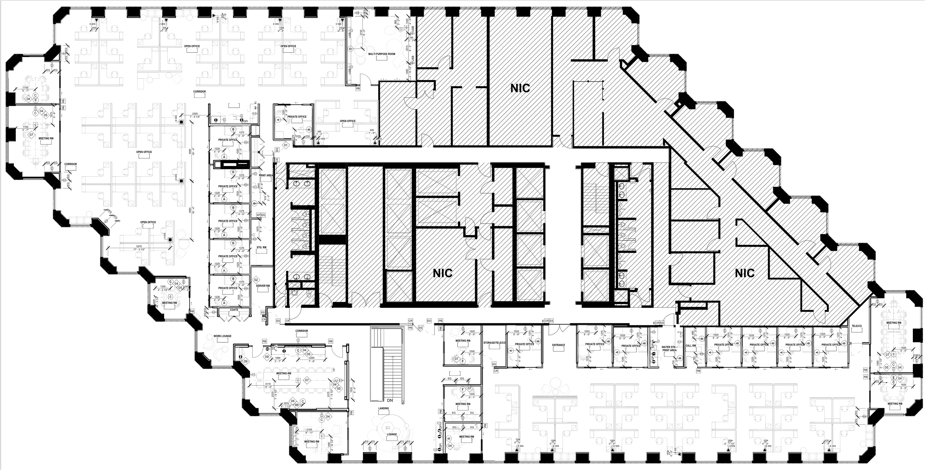 Power and communications plan · Technical drawing · Aida Soleymani · Project Designer · Collaborative professional project