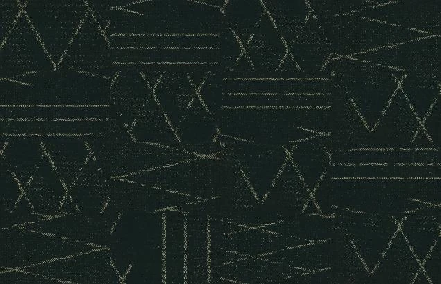 Green carpet tile